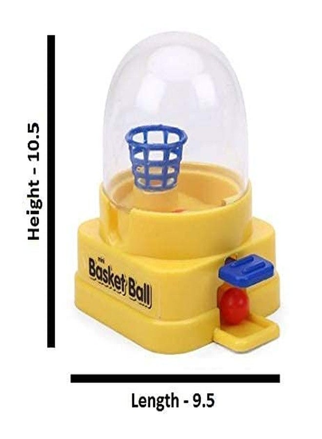 Fun4You Mini Basketball & Drop Game Toy Set - 2 in 1 Tabletop Skill Game for Kids | Portable Indoor Fun Toy for Boys & Girls | Mini Hand Game, Return Gift, Birthday Gift Toy - Image 3